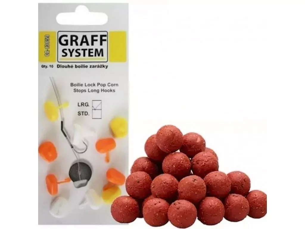 Ihned K Objednání Graffishing Dlouhé boilie zarážky L kukuřice VÝPRODEJ
