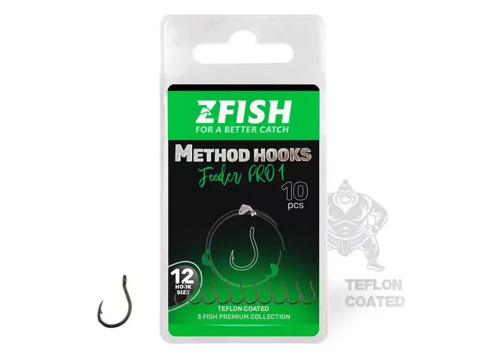 ZFISH Háčky Method Feeder PRO 1 Tovární Cena