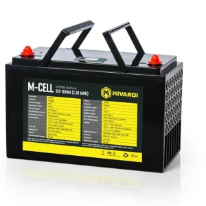 Sleva MIVARDI M-CELL LiFePO4 12V 100Ah + 20A nabíječka