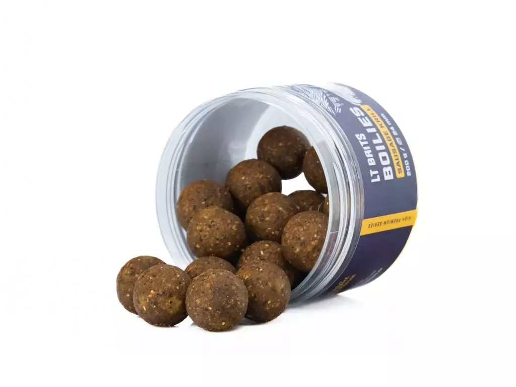 Sezónní Sleva LT BAITS Boilies Sausage Krill Premium 200g