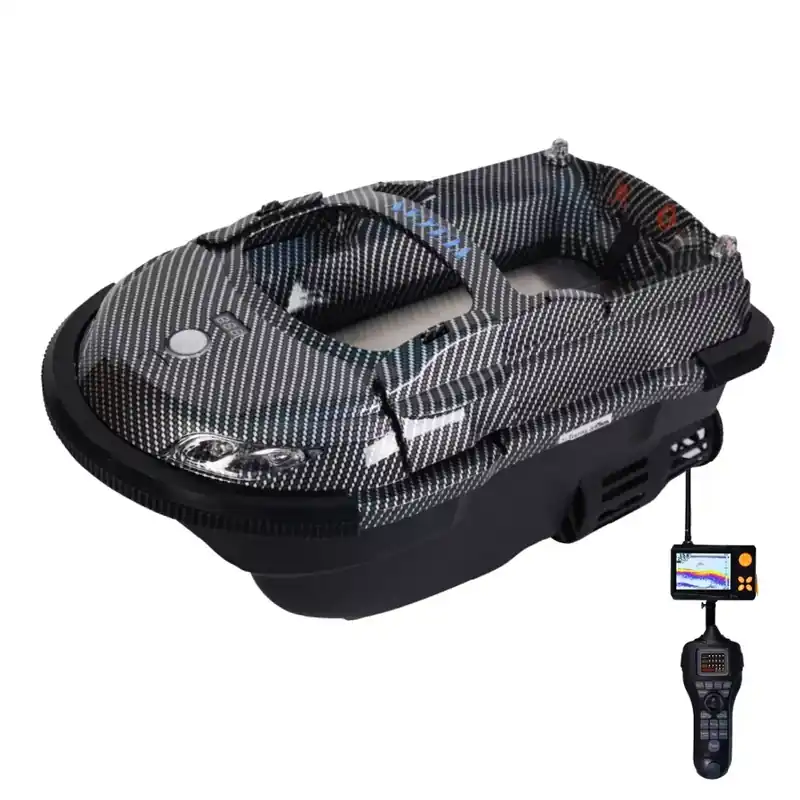 Sezónní Sleva BOATMAN Zavážecí lodička VULCAN s Echolotem- Carbon
