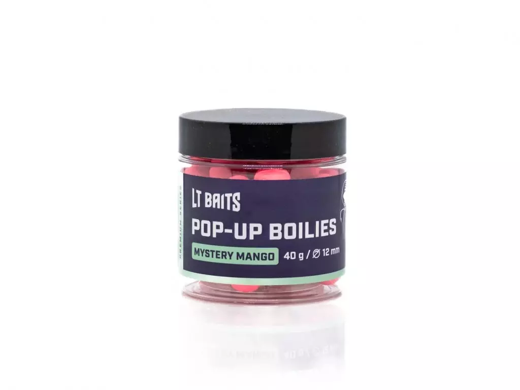 LT BAITS Pop up Boilies 16mm 40g MYSTERY MANGO Kup Teď