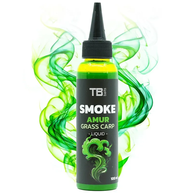 TB Baits Smoke Liquid Amur 100 ml Oblíbený