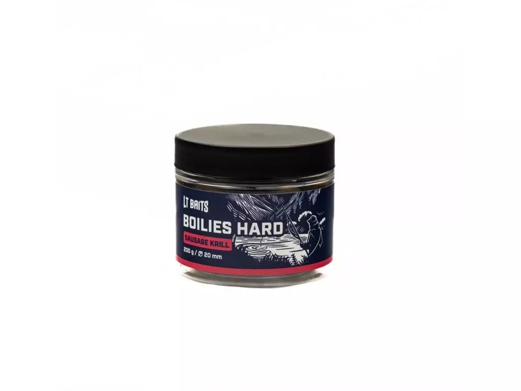 Zlevněný LT BAITS SSK SAUSAGE KRILL Boilies Hard 200g