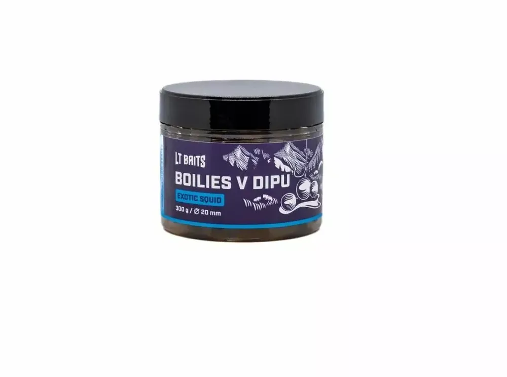 Nejlepší Volba LT BAITS Halibut Banana Dipované Boilies 300G