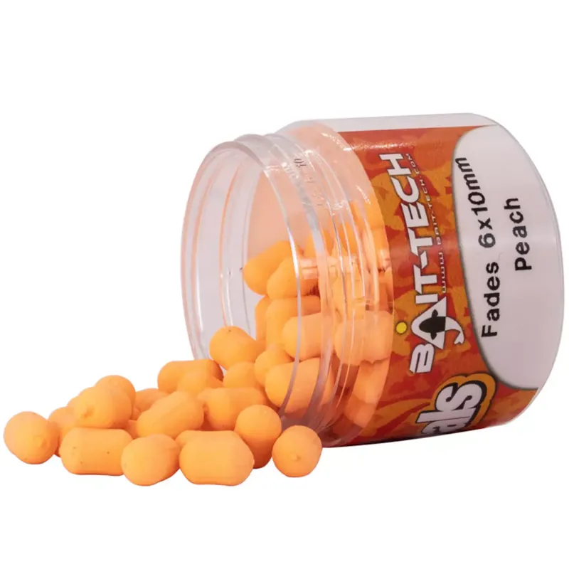 Výhodná Nabídka Bait-Tech Criticals Fades Wafters - Orange Peach 6x10 mm, 50 ml