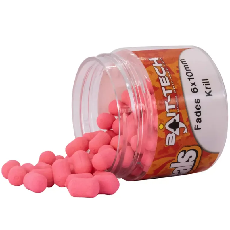 Bait-Tech Criticals Fades Wafters - Pink Krill 6x10 mm, 50 ml Přímo Od Výrobce