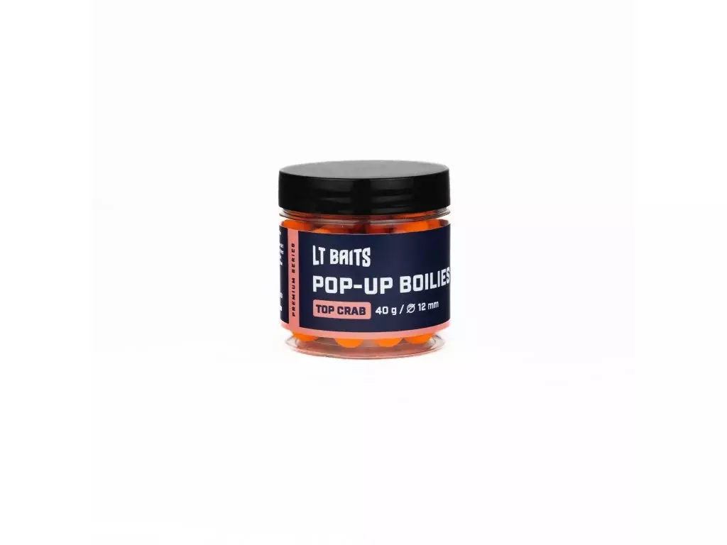 LT BAITS Top Crab Pop Up Boilies 16mm 40g Rychlé Dodání