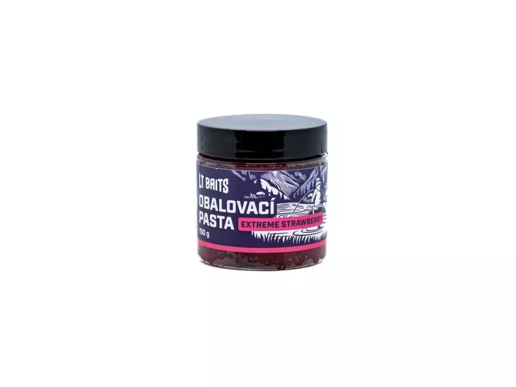 LT BAITS Extreme Strawberry Boilies Pasta 150g Nejlepší Cena