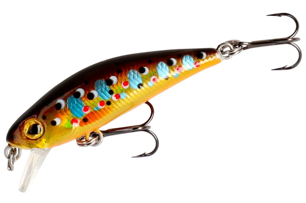 Výprodej Mikado Wobler Twist Brown Trout 4,2cm 2,8g