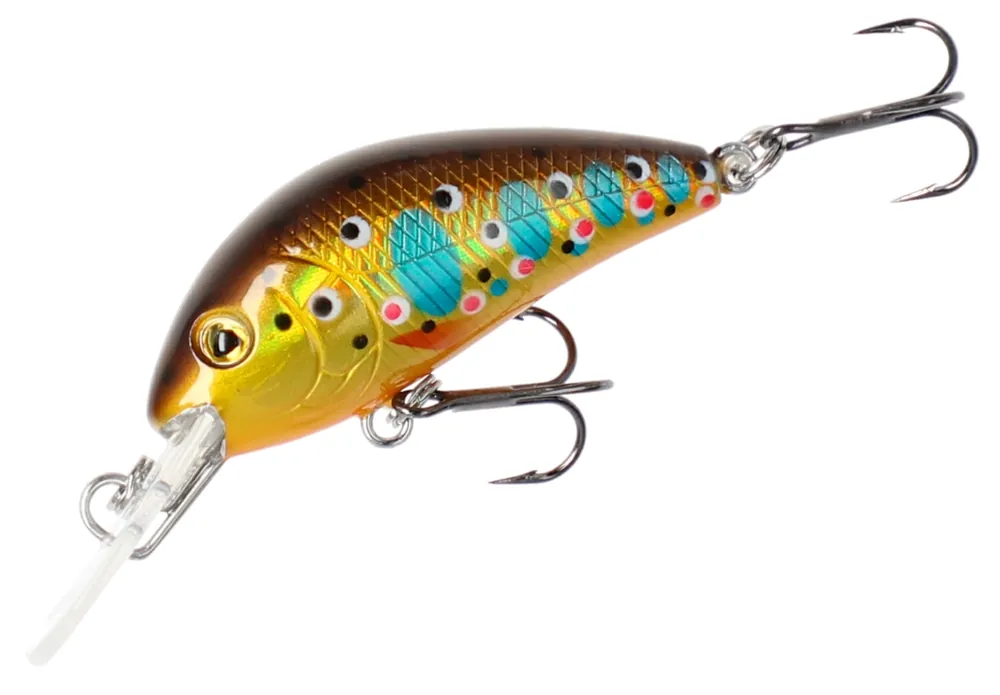 Mikado Wobler Fishunter Cavaleir Brown Trout 4cm 3,6g Výprodej