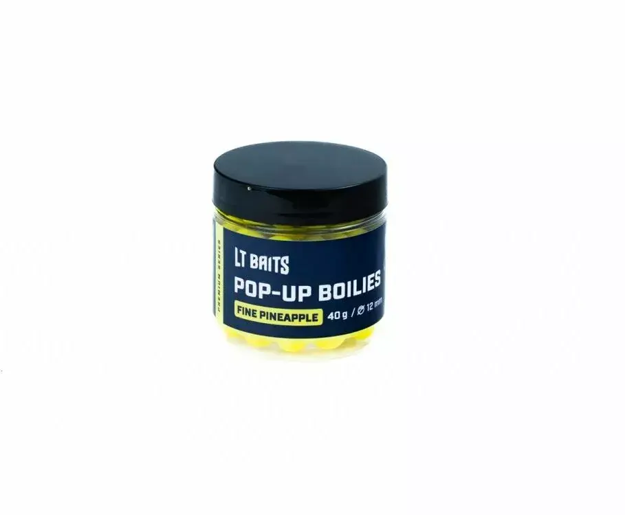 Vysoce Kvalitní LT BAITS Pop up Boilies 16mm 40g FINE PINEAPPLE