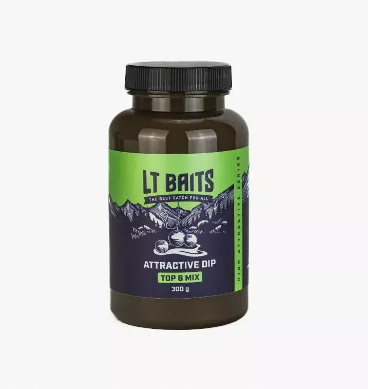 LT BAITS Dip 300g TOP 8 MIX Vrácení Zdarma
