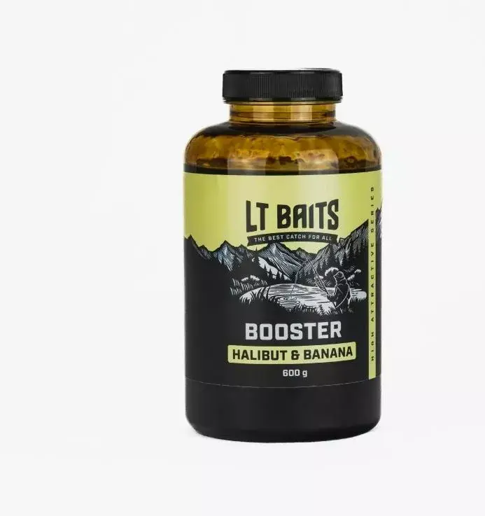 Koupit Online LT BAITS Booster 600g HALIBUT BANANA
