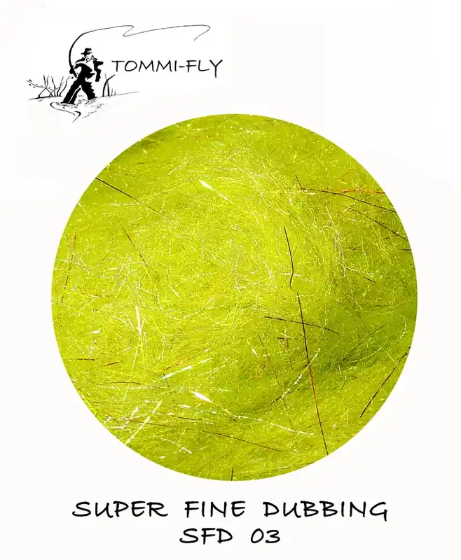TOMMI FLY SUPER FINE DUBBING - zelená Nejlepší Volba