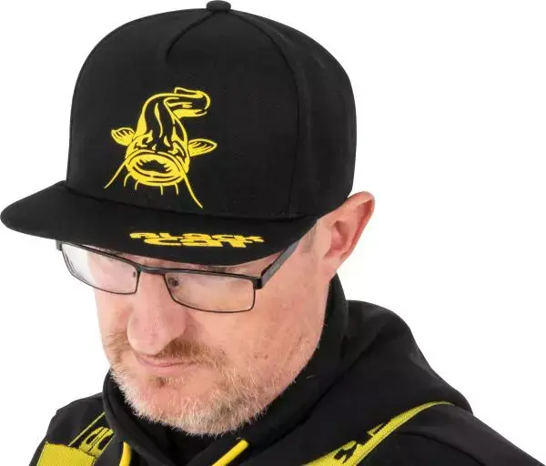 Black Cat Kšiltovka Flat peak cap Sleva