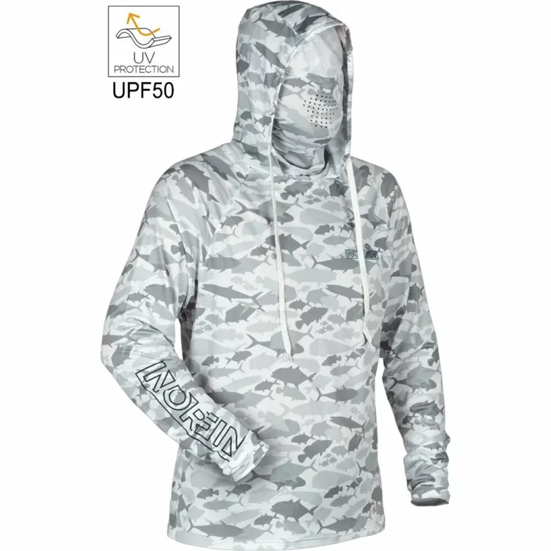 Speciální Cena Norfin triko Sun Pro Barracuda Hoodie vel. XXL