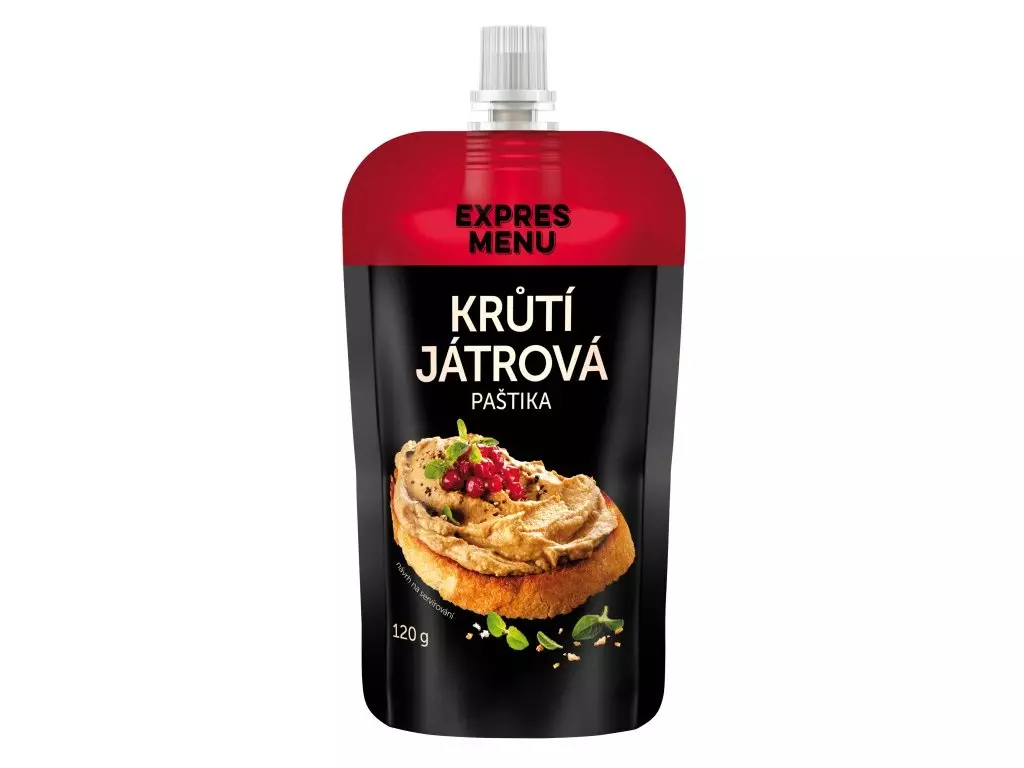 Tovární Cena EXPRES MENU Krůtí játrová paštika 120g