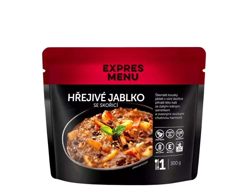 EXPRES MENU Hřejivé jablko se skořicí 300g Dokud Zásoby Vydrží