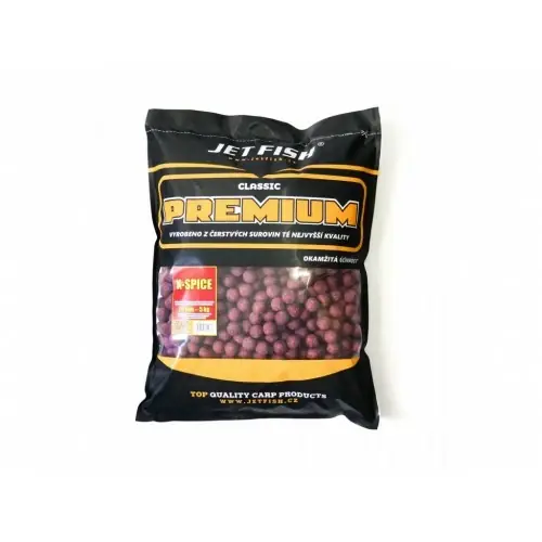 JET FISH Premium clasicc boilie X-SPICE 5kg - 20mm Rychlé Dodání