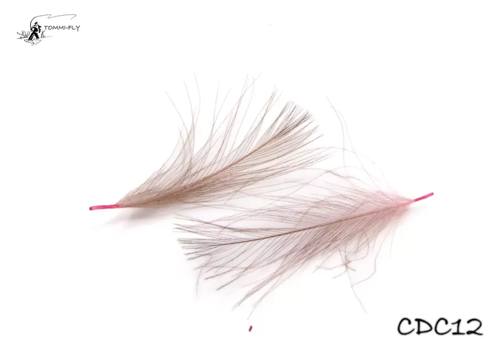 TOMMI FLY CDC PEŘÍ - přírodní, světle růžová - bal. 20 ks Nejlepší Volba