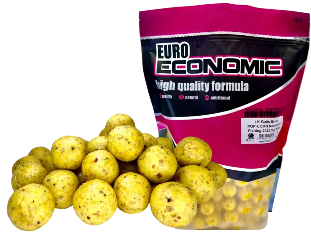 LK Baits Boilies POPCORN Novinka For Fishing 2025,1kg,20mm Nejprodávanější