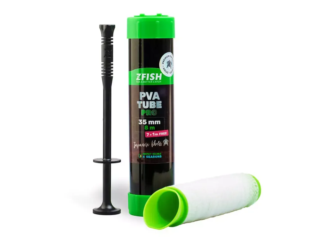 ZFISH Punčocha PVA PRO Tube 35 mm/7 + 1 m Zdarma! Nejprodávanější