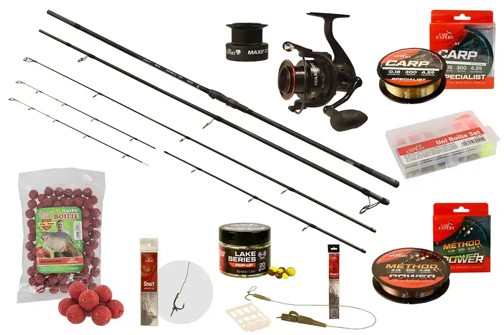 CARP EXPERT Sada Max2 Double tip set 3,6m 6000 FD Časově Omezené