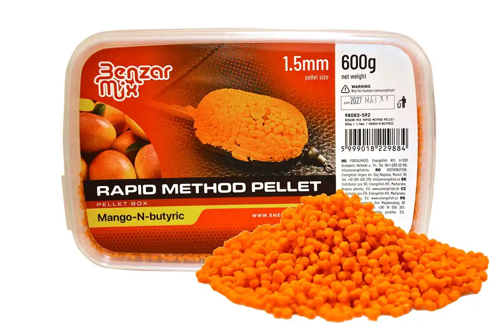 Benzar Mix Pelety Rapid Mix 600 g Ověřený