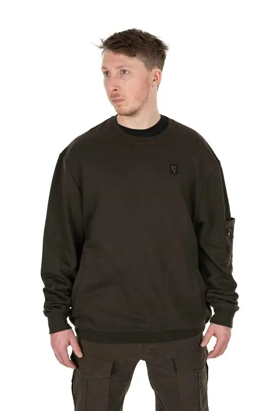 Bezpečná Platba Fox Mikina LW Khaki Jumper VÝPRODEJ