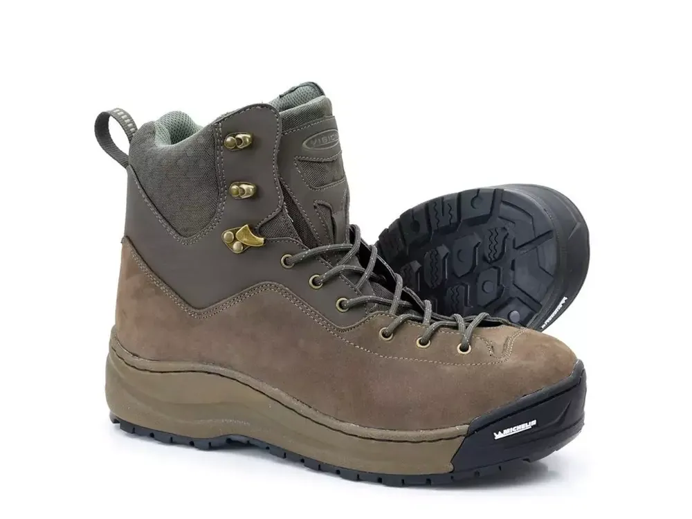 Omezená Nabídka Vision Brodící boty Nahka Michelin Wading Shoe