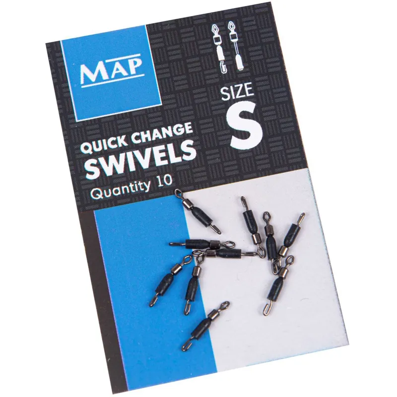 MAP obratlík Quick Change Swivel Small 10ks Sezónní Sleva
