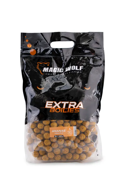 Pouze Dnes MAGIC WOLF - EXTRA Boilies 20mm ANANAS 3kg