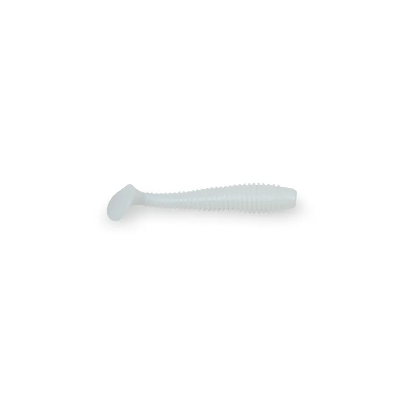 YACCUZA nástrahy - GROOVER fish UV White 6,5cm 2,6g 10ks Nízká Cena