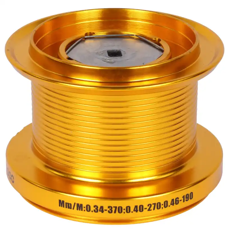 Novinka Giants fishing Náhradní kovová cívky Gold Metal Spare Spool Deluxe FD9000