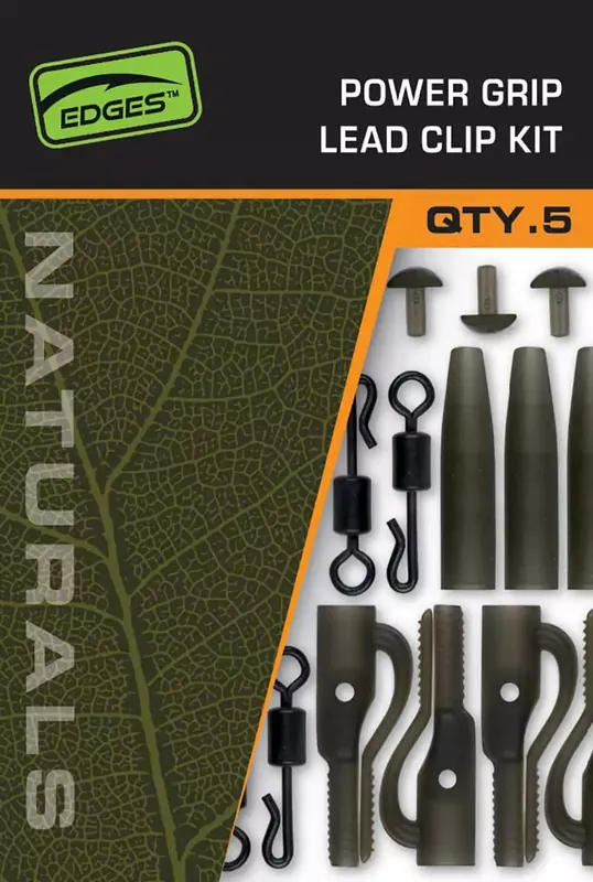 Ihned K Objednání Fox Montáž Edges Naturals Power Grip Lead clip kit 5 ks