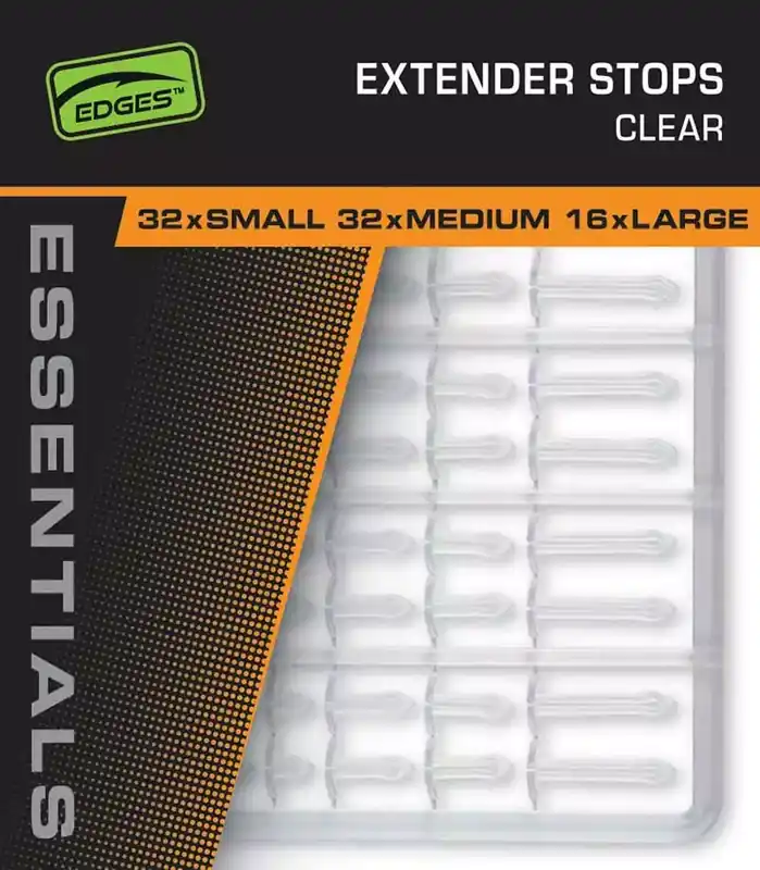 Fox Zarážky Edges Essentials Extender Stops 2 ks Clear Horká Nabídka