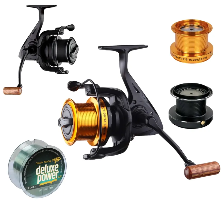 Giants fishing Naviják Deluxe Reel FD 6000 + cívka 6000 a VLASEC ZDARMA! Poslední Šance