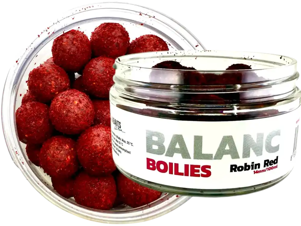 LK Baits Balanc Boilies Robin Red, 20mm, 150ml Omezená Nabídka
