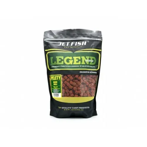 Bezpečná Platba JET FISH Legend Range - Pelety 1kg - 12mm BANÁN / CHILLI