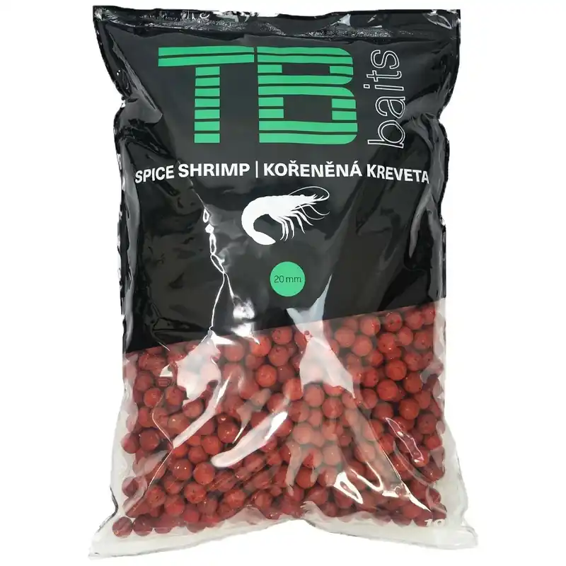 Akční Nabídka TB Baits Boilie Spice Shrimp