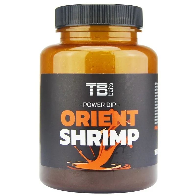 TB Baits Power Dip Orient Shrimp 150 ml Časově Omezené