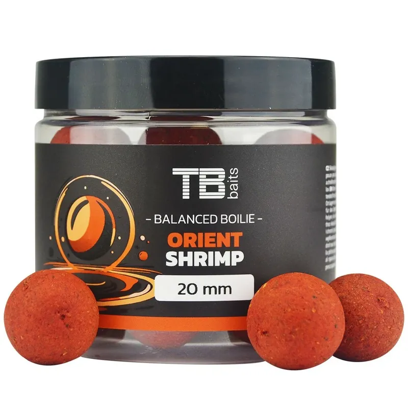 TB Baits Vyvážené Boilie Balanced + Atraktor Orient Shrimp 100 g Tovární Cena
