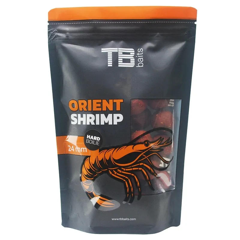 Horká Nabídka TB Baits Hard Boilie Orient Shrimp