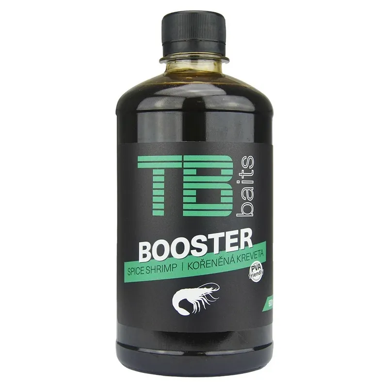 Levný TB Baits Booster Spice Shrimp 500 ml
