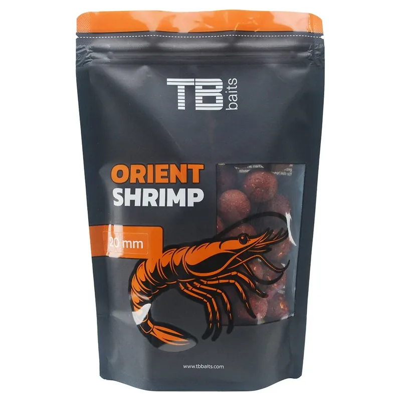 Nová Kolekce TB Baits Boilie Orient Shrimp