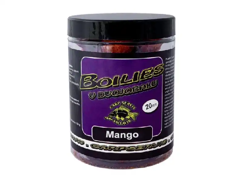 Výhodná Nabídka CSV Boilies v dvojobalu - 180 g/20 mm/Mango