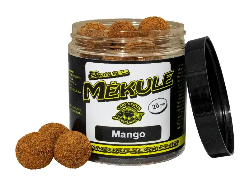 CSV Boilies Měkule - 140 g/20 mm/Mango Ověřený