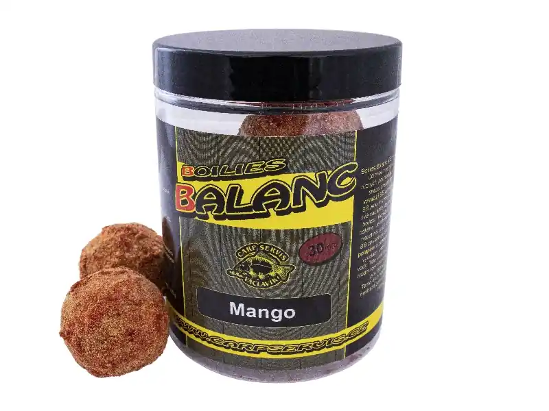 CSV Boilies Balanc - 120 g/30 mm/Mango Vrácení Zdarma