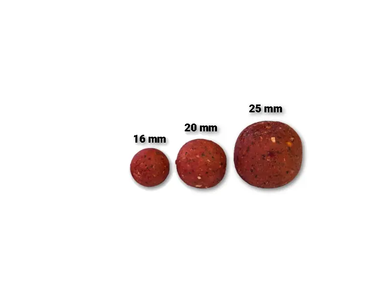 Výhodná Nabídka CSV Boilies Boss2 - 1 kg/25 mm/Mango